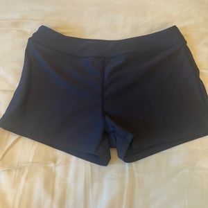 Oh la la dancewear black spandex shorts